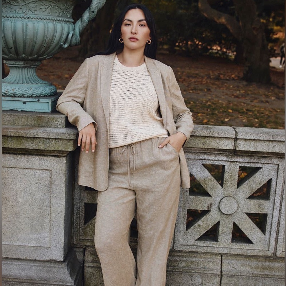 NWT Reitmans Linen-Blend Blazer